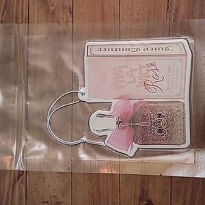 Juicy Couture Viva La Juicy Rose Car Air Freshner Hanging Scent